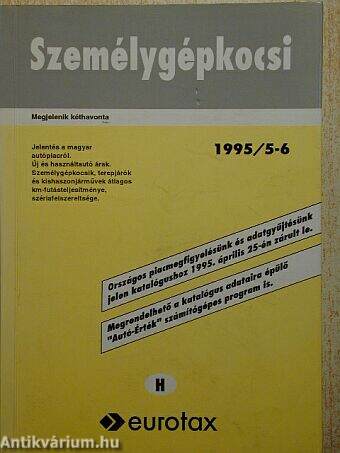 Személygépkocsi 1995/5-6