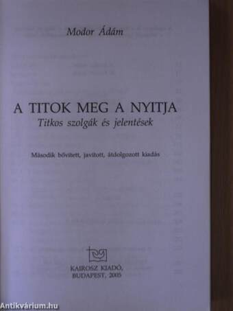 A titok meg a nyitja