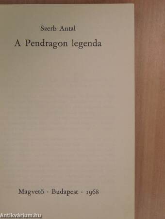 A Pendragon legenda