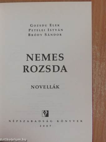 Nemes rozsda