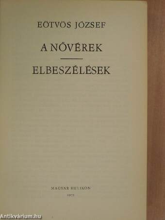 A nővérek/Elbeszélések