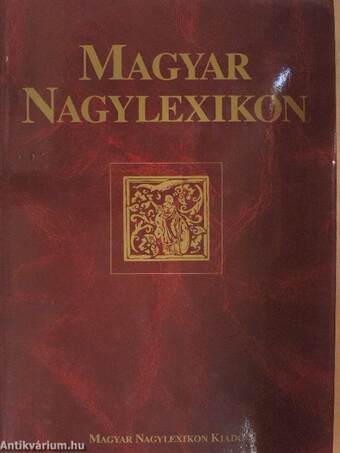 Magyar Nagylexikon 18. (töredék)