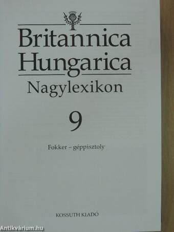 Britannica Hungarica Nagylexikon 9.