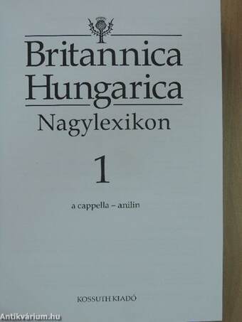 Britannica Hungarica Nagylexikon 1.