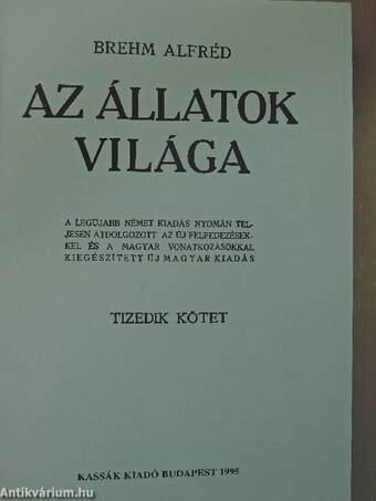 Brehm - Az állatok világa 10.