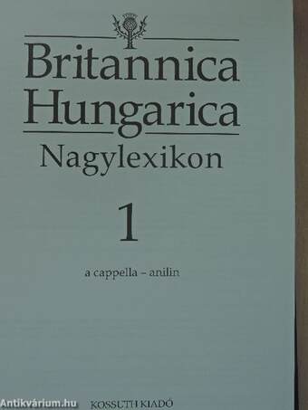 Britannica Hungarica Nagylexikon 1.