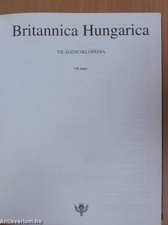 Britannica Hungarica Világenciklopédia 7.