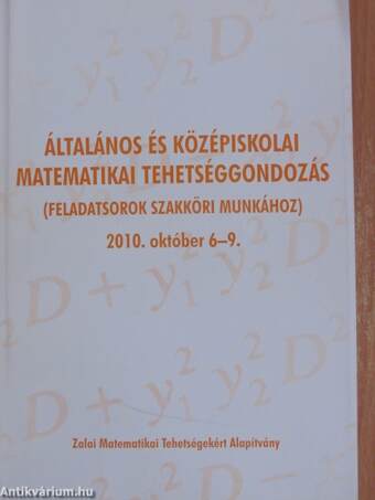 Általános és középiskolai matematikai tehetséggondozás