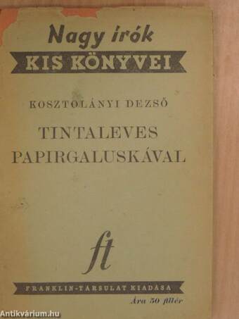 Tintaleves papirgaluskával