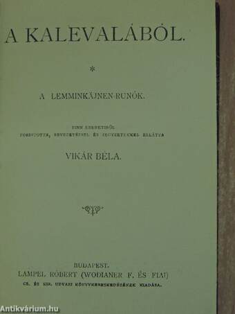 Rákóczi sirja és egyéb költemények/A Kalevalából/Márcziusi dalok és egyéb költemények/Buda halála/Verseghy Ferencz válogatott lirai költeményei/Dante