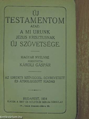 Új Testamentom