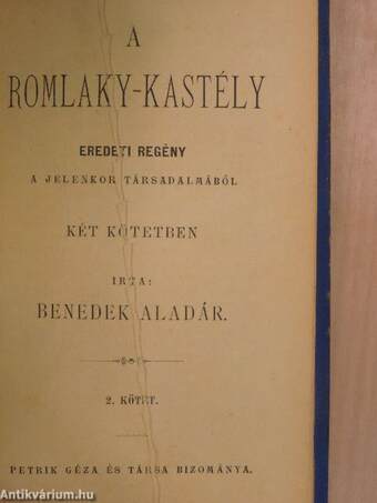 A Romlaky-kastély 1-2.