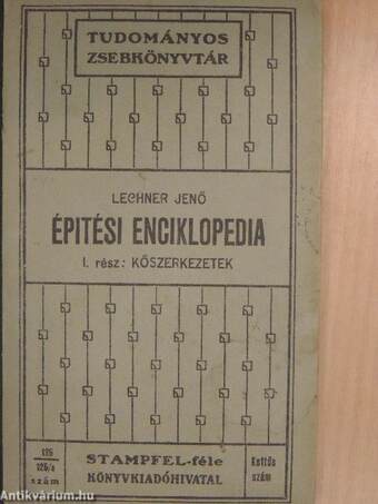 Épitési enciklopedia I.