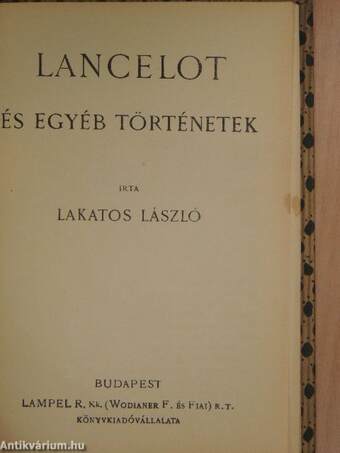 Lancelot és egyéb történetek