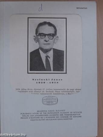 Szolnoki János 1920-1978