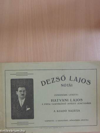 Dezső Lajos nótái