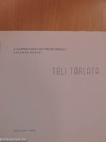 Szolnok Megyei Téli Tárlat 1970