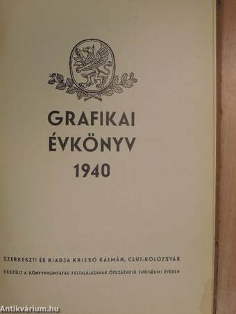 Grafikai Évkönyv 1940