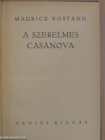 A szerelmes Casanova