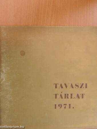 A Magyar Képzőművészek Szövetsége Középmagyarországi Területi Szervezete tavaszi tárlata 1971.
