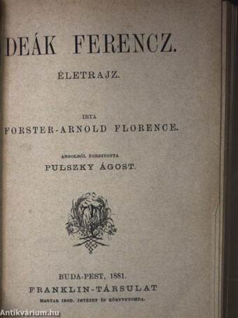 XII. Károly története/Deák Ferencz/Árpád vezér - Mátyás király/Rubens és Van Dyck