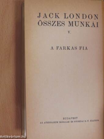 A farkas fia