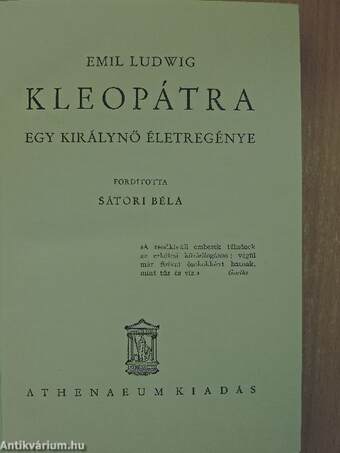 Kleopátra