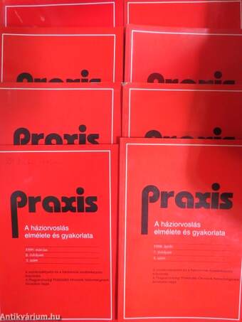 Praxis 1997-2000. (vegyes számok) (8 db)