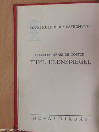 Thyl Ulenspiegel I-II.