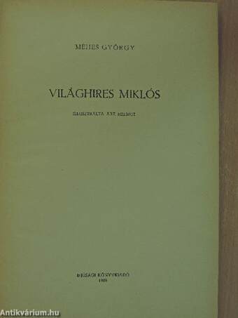 Világhires Miklós