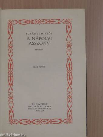 A nápolyi asszony I-II.