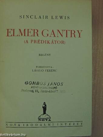 Elmer Gantry