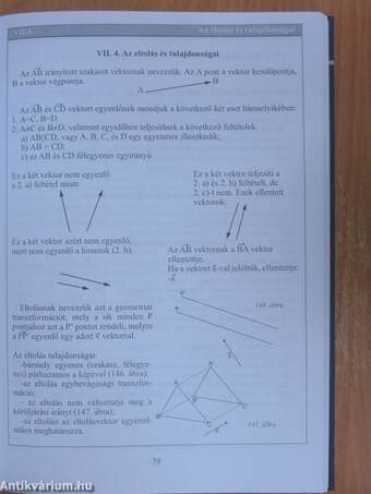 Matematika tankönyv 1. - Algebra/Geometria