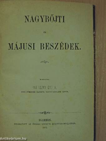 Nagybőjti és májusi beszédek/Jézus valóságos Isten