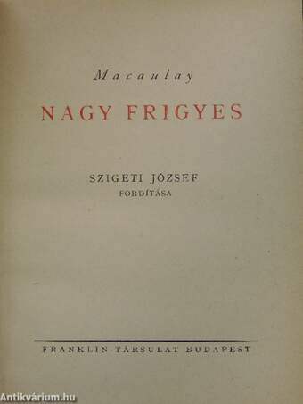 Nagy Frigyes