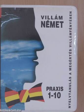 Villám német - Praxis 1-10. - 8 db kazettával