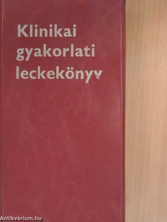 Klinikai gyakorlati leckekönyv