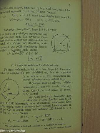 Algebra és geometria II.