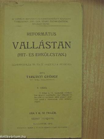 Református vallástan