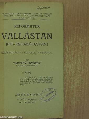 Református vallástan