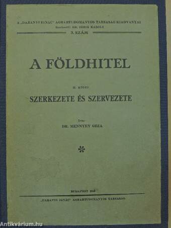 A földhitel II.