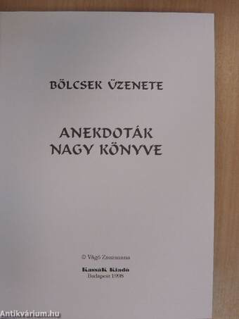 Anekdoták nagy könyve