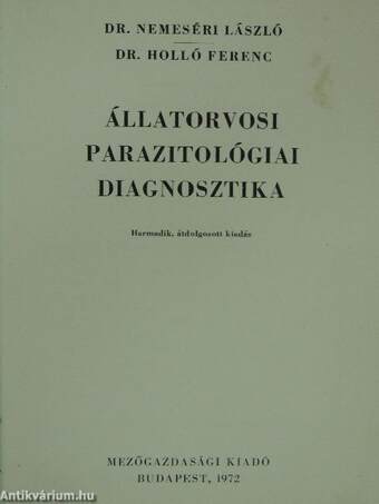 Állatorvosi parazitológiai diagnosztika