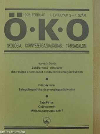 ÖKO 1992/3-4.