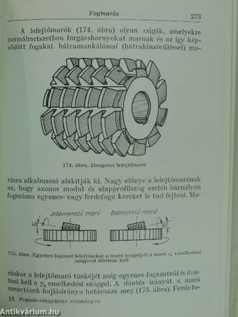 A fogaskerékgyártás zsebkönyve