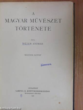 A magyar művészet története II. (töredék)