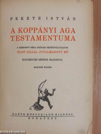 A koppányi aga testamentuma