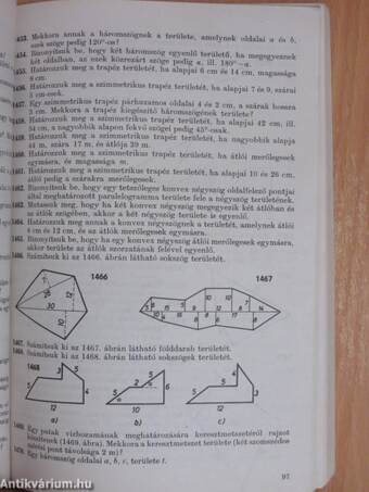 Geometriai feladatok gyűjteménye I.