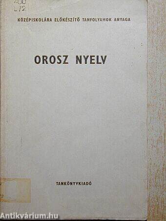 Orosz nyelv