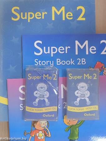 Super Me 2 - Teacher's resource book/Story book 2A - 2B - 2 kazettával